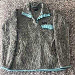 Small Gray Patagonia Re-Tool Snap